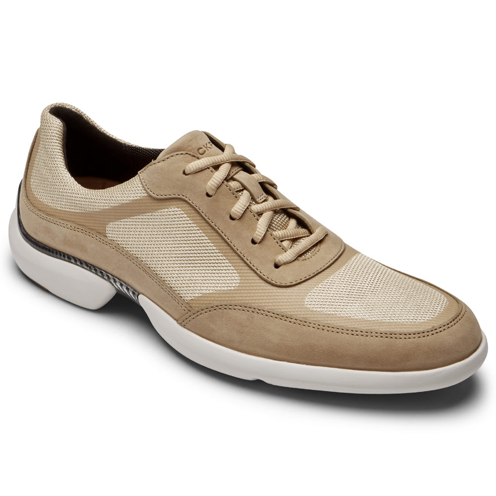 Rockport Singapore Mens Sneakers - Total Motion Advance Sport Mesh Shoe Khaki - NM0795341